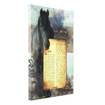 TheWishOfAHorse - DruckLeinwand Gespannter Galeriedruck