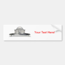 Thomas- Jeffersondenkmal: Modell 3D: Auto Sticker