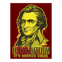 Thomas Paine-Druck poster