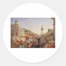 ThomasCole der Kurs der Reich-Vollendung Aufkleber