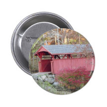 Thompson-überdachte Brücke Anstecknadelbutton