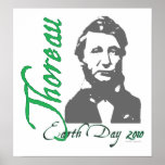 Thoreau Tag der Erde-Plakat 2010