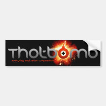thotbomb autoaufkleber
