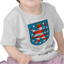 Thüringen Wappen T-Shirts