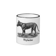 Thylacine (tasmanischer Tiger) Tee Tassen