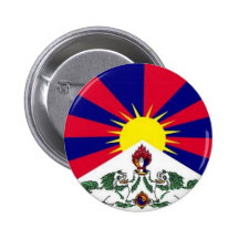 Tibet Anstecknadelbuttons