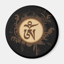Tibetaner OM Magnete
