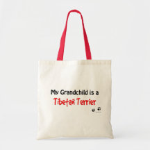 Tibetanisches Terrier-Enkelkind Tasche