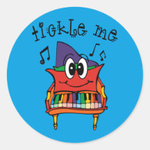 Tickle mich Klavier Stickers
