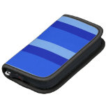 Tiefe blaue horizontale Streifen planer