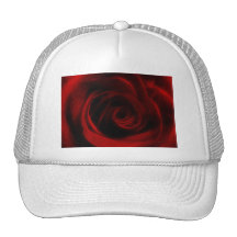 Tiefe der Liebe-Roter Rose Trucker Kappe