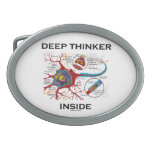 Tiefer Denker-Innere (Neuron/Synapse) Gürtelschnallen