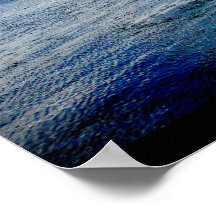 Tiefes Blau Plakate