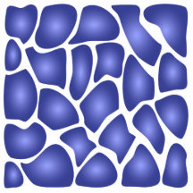 Tiefes blaues gelegentliches Mosaik-Muster Photofiguren