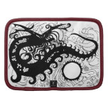 Tiefes Seedrache-Organisator (Silhouette) Folio Planer