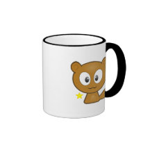 Tier-Cartoon Kaffeetasse