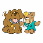 tierärztlicher Tierarzt-Teddybärentwurf Fotostatue