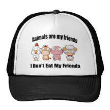 Tiere sind meine Freunde Retromütze