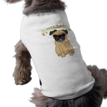 Tierkreis-Mops Aquarius.png Hunde-t-shirt