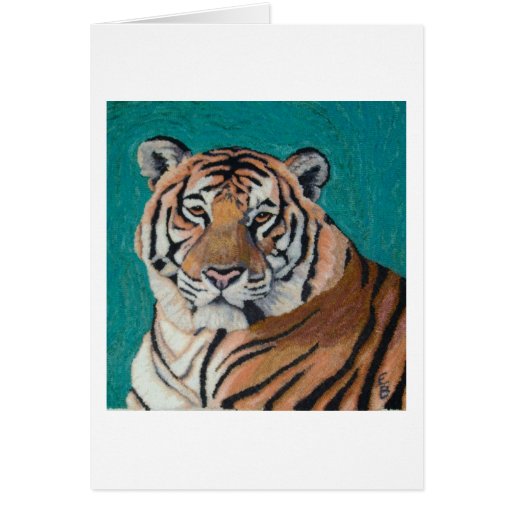 Tiger-Anmerkungs-Karte