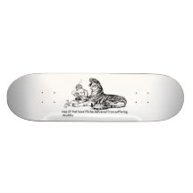 Tiger-Boarding Skateboarddeck