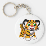 Tiger CUB Keychains des Cartoon-3D Schlüsselbänder