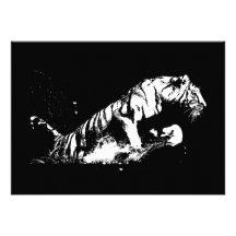 Tiger-Einladung
