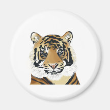 tiger paint kühlschrankmagnet