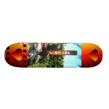 Tiki Totem, Skateboard Individuelle Skatedecks