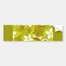 Tikiflowers Auto Sticker
