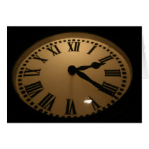 Time Grußkarte