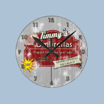 Timmys Regenschirm-Uhr wanduhren