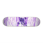 Tinten-BlumenSkateboard Personalisierte Skateboarddecks
