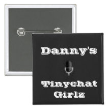 Tinychat Girlz Button