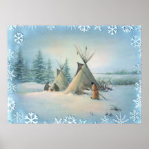 TIPI-LAGERSQUAW durch SHARON SHARPE Plakate