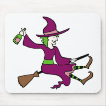 Tipsy Hexe Mousepads