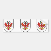 Tirol Wappen, Österreich Autoaufkleber