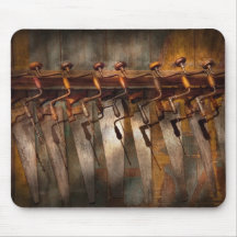 Tischler - Sägen und Klammern Mousepads