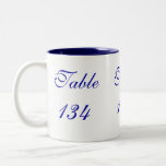 Tischnummer Kaffee Haferl