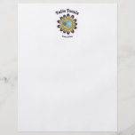 Tischtennis-Blume des Powers Flyer Druck
