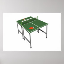 Tischtennis Posterdrucke