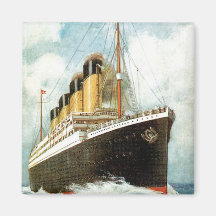 Titanisch in Meer Kühlschrankmagnet
