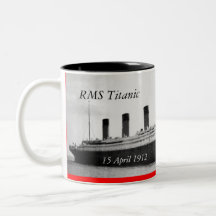 Titanischer Becher Effektivwerts Kaffee Tassen