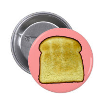 Toast Anstecknadelbuttons