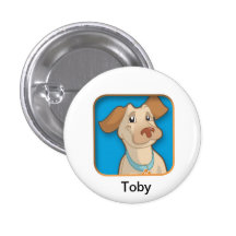 Toby scherzt Knopf Anstecknadelbuttons