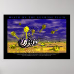 Tod auf den Agarose-Ebenen Plakat
