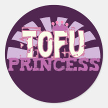 Tofu-Prinzessin Aufkleber
