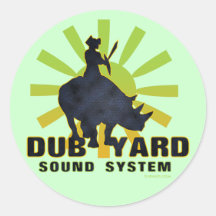 Tollpatsch-Yard-Tonanlage Sticker