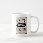 Tollpatsche leben nicht! kaffee tasse