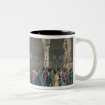 Tom & Jerry visiting the Stock Exchange, from 'Lif Mug